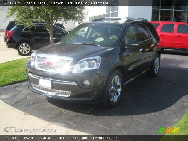 2012 GMC Acadia Denali in Carbon Black Metallic