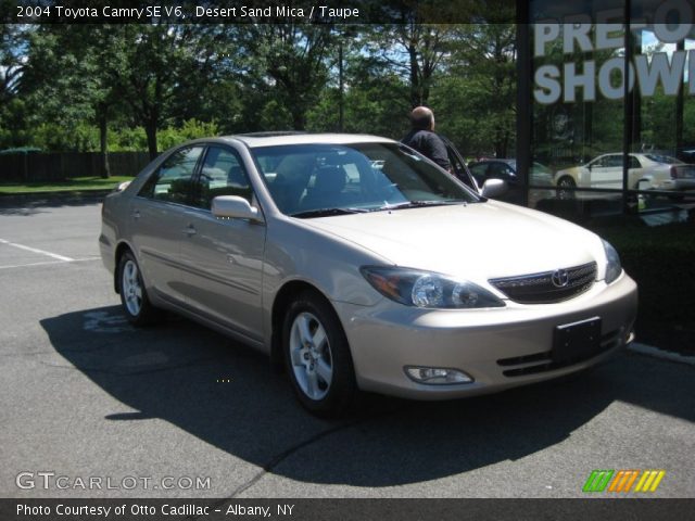 2004 Toyota Camry SE V6 in Desert Sand Mica