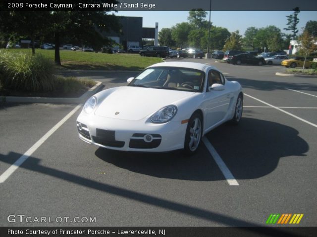 2008 Porsche Cayman  in Carrara White