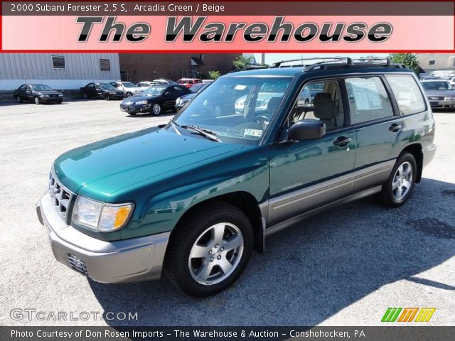 2000 Subaru Forester 2.5 S in Arcadia Green