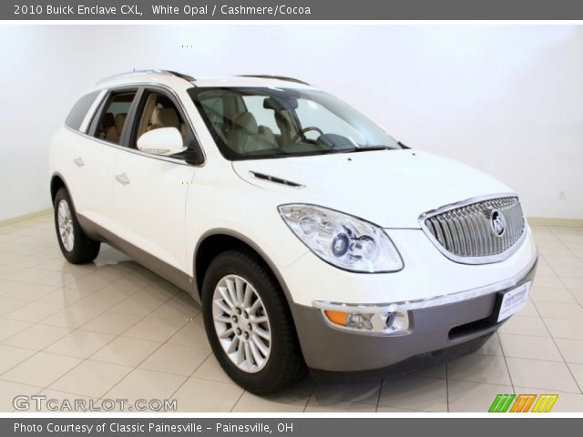 2010 Buick Enclave CXL in White Opal