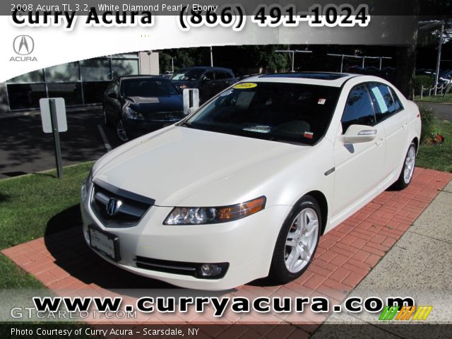 2008 Acura TL 3.2 in White Diamond Pearl