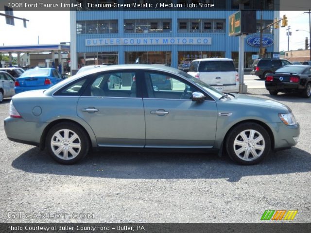 2008 Ford Taurus Limited in Titanium Green Metallic