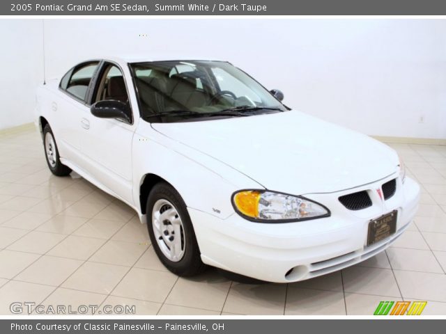 2005 Pontiac Grand Am SE Sedan in Summit White