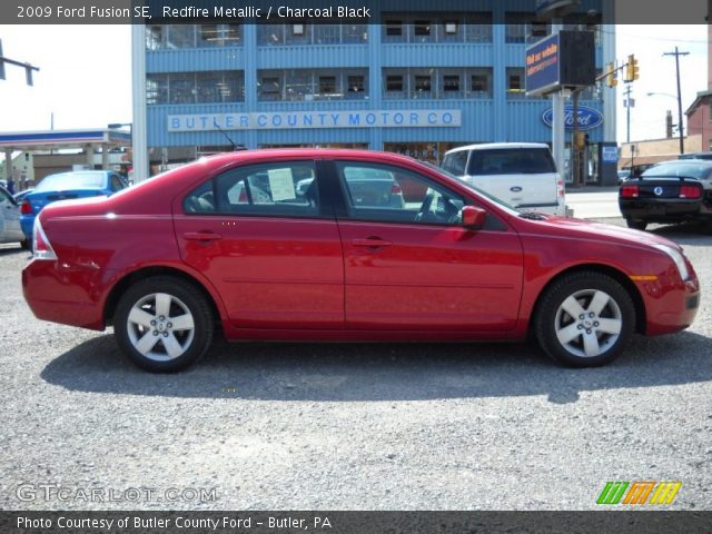 2009 Ford Fusion SE in Redfire Metallic