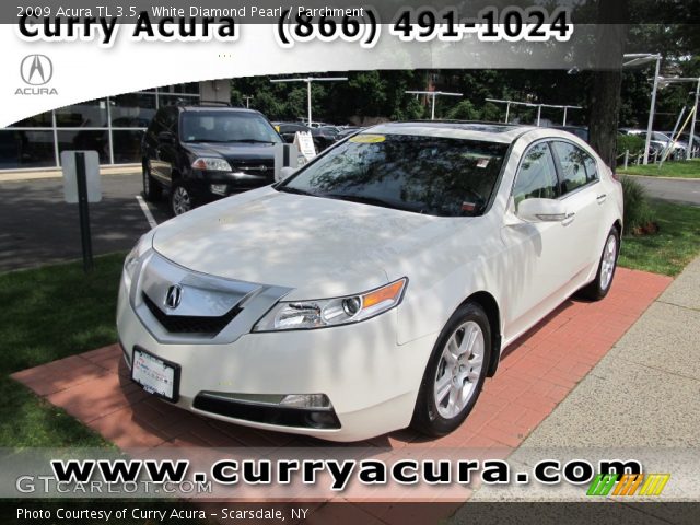 2009 Acura TL 3.5 in White Diamond Pearl