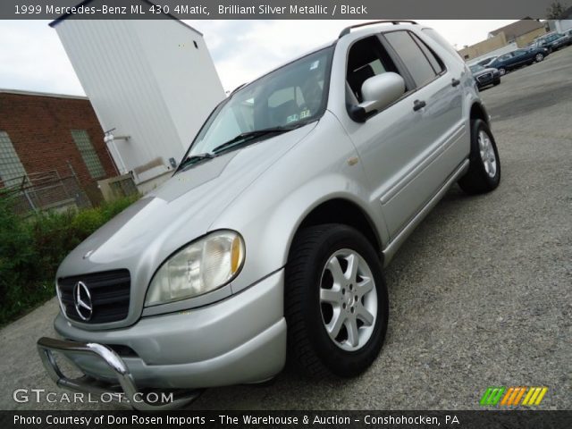 1999 Mercedes-Benz ML 430 4Matic in Brilliant Silver Metallic