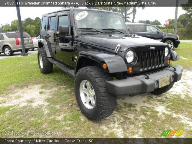 2007 Jeep Wrangler Unlimited Sahara 4x4 in Black