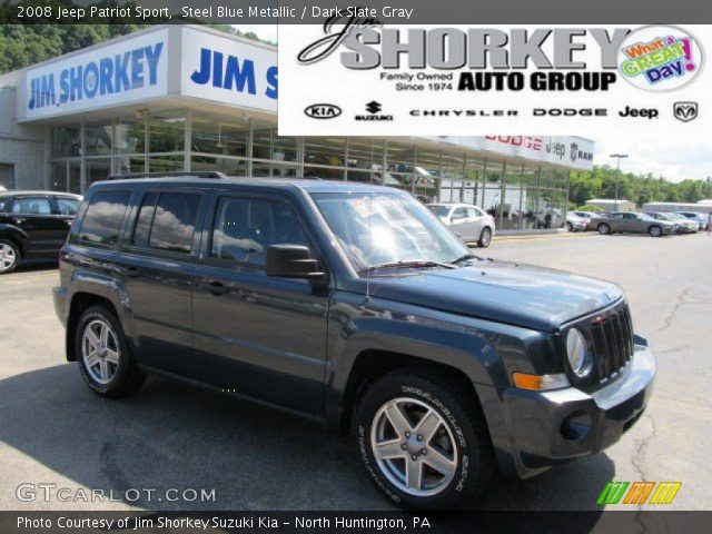 2008 Jeep Patriot Sport in Steel Blue Metallic