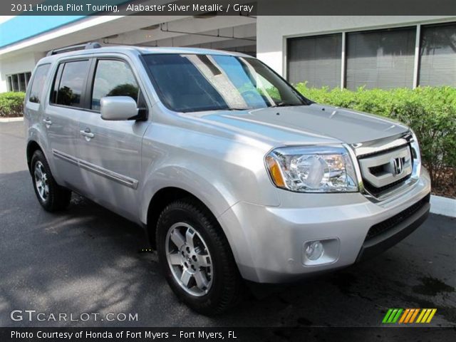 2011 Honda Pilot Touring in Alabaster Silver Metallic