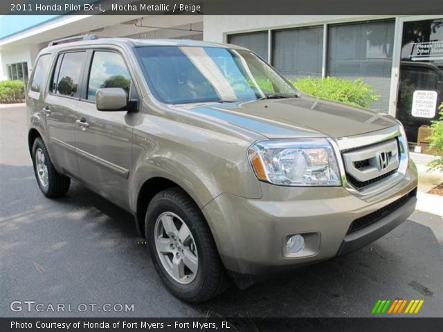 2011 Honda Pilot EX-L in Mocha Metallic