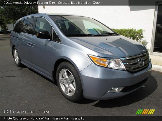 2011 Honda Odyssey Touring Elite in Celestial Blue Metallic