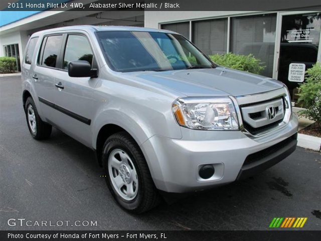 2011 Honda Pilot LX 4WD in Alabaster Silver Metallic