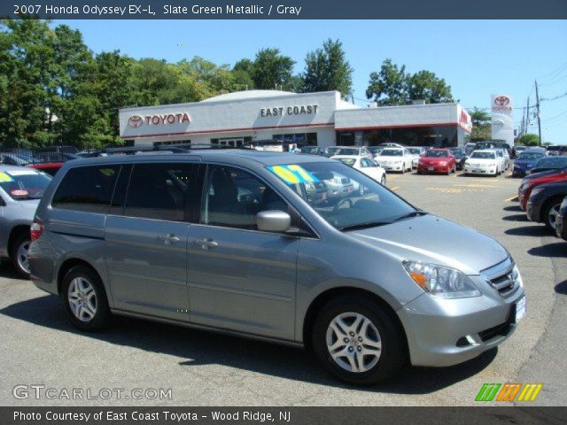 2007 Honda Odyssey EX-L in Slate Green Metallic