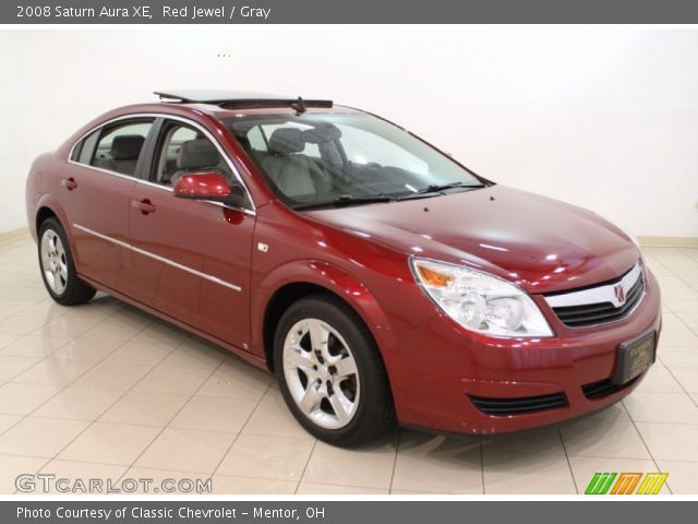 2008 Saturn Aura XE in Red Jewel