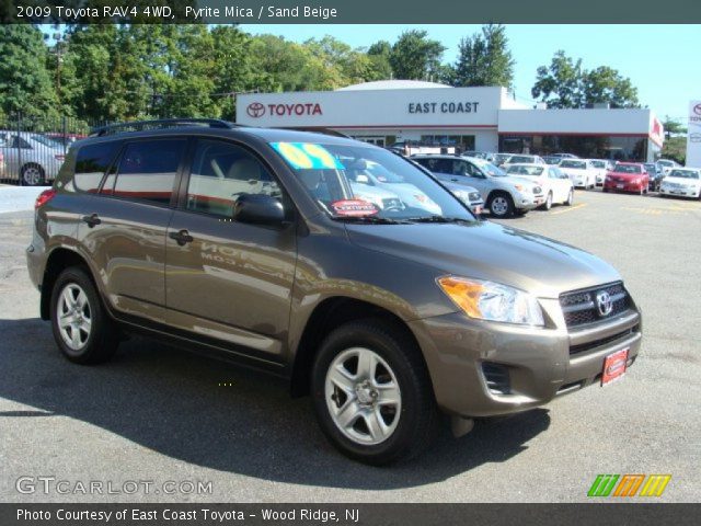2009 Toyota RAV4 4WD in Pyrite Mica