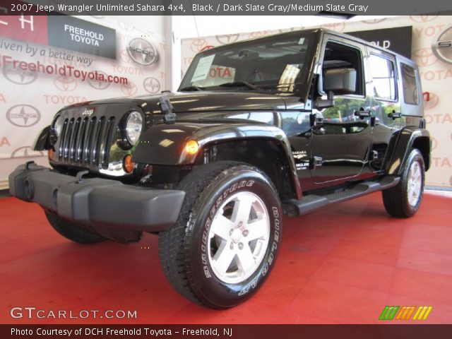 2007 Jeep Wrangler Unlimited Sahara 4x4 in Black