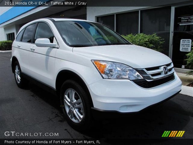 2011 Honda CR-V EX-L in Taffeta White