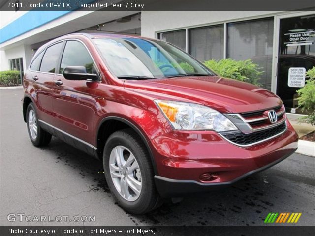 2011 Honda CR-V EX in Tango Red Pearl