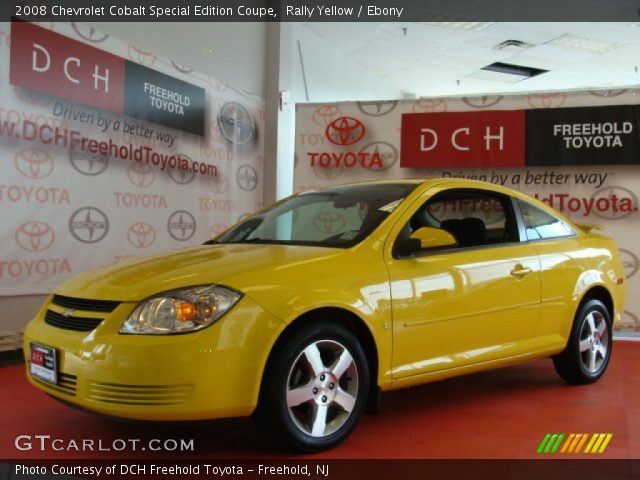 2008 Chevrolet Cobalt Special Edition Coupe in Rally Yellow