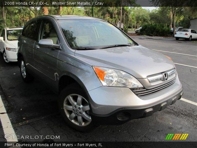 2008 Honda CR-V EX-L in Whistler Silver Metallic