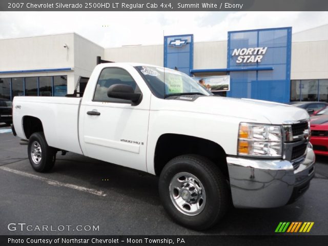 2007 Chevrolet Silverado 2500HD LT Regular Cab 4x4 in Summit White
