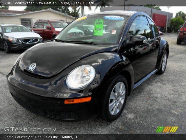 2008 Volkswagen New Beetle S Coupe in Black