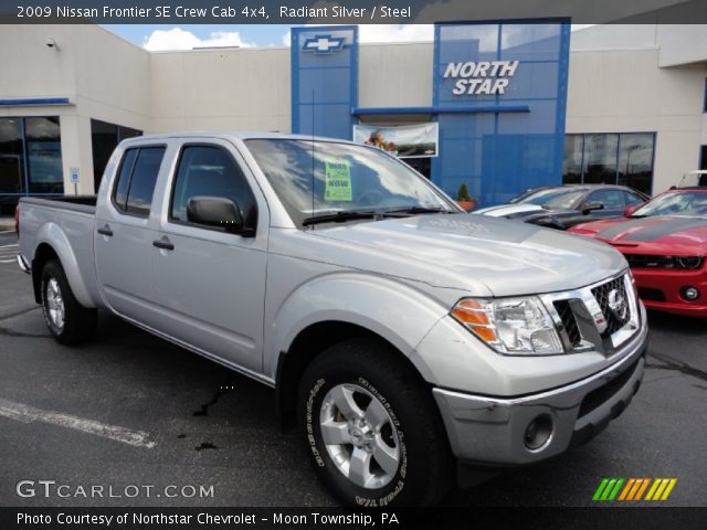 2009 Nissan Frontier SE Crew Cab 4x4 in Radiant Silver