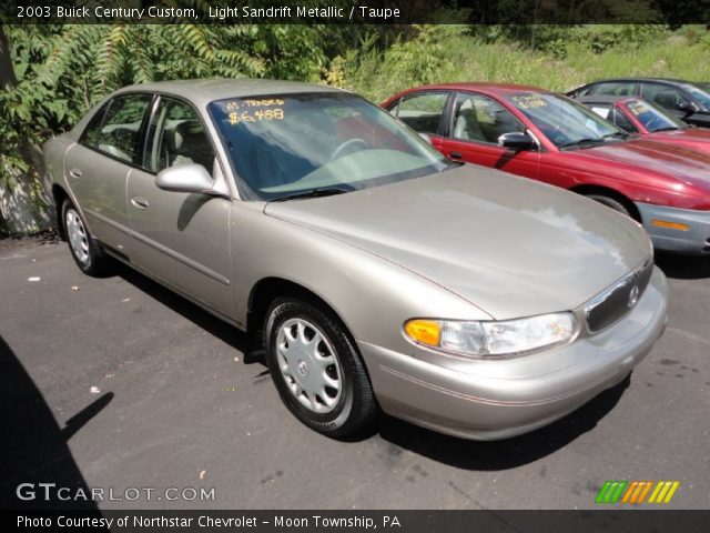 2003 Buick Century Custom in Light Sandrift Metallic