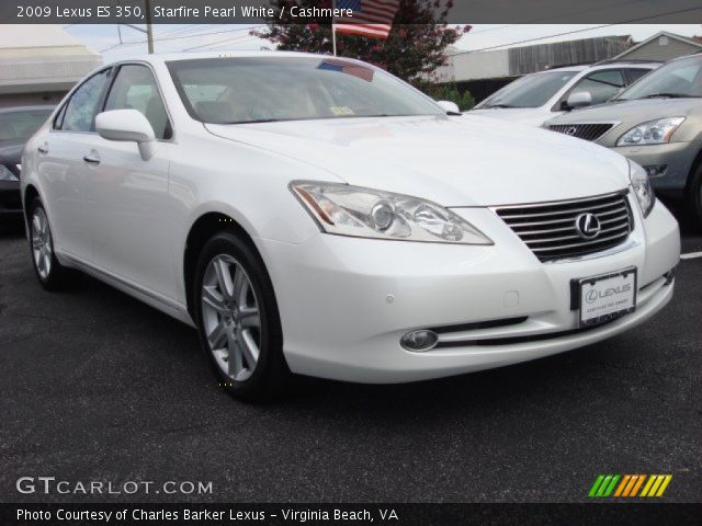 2009 Lexus ES 350 in Starfire Pearl White