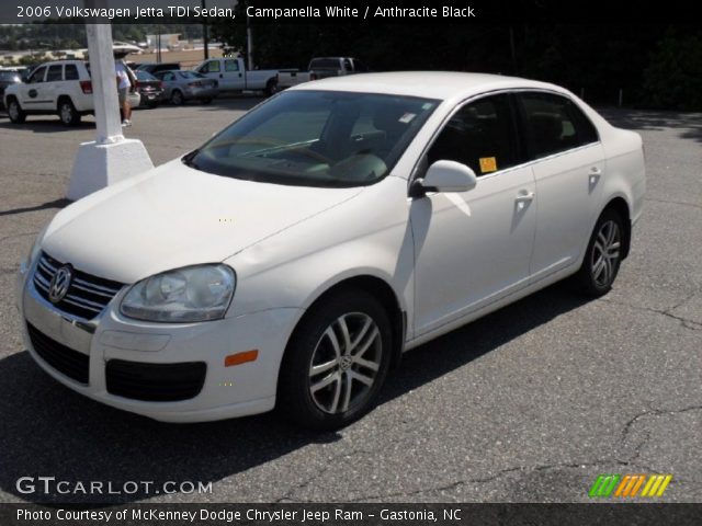 2006 Volkswagen Jetta TDI Sedan in Campanella White