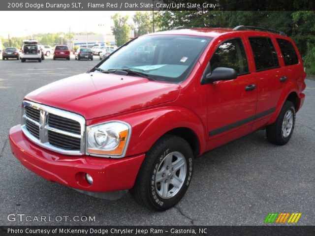 2006 Dodge Durango SLT in Flame Red