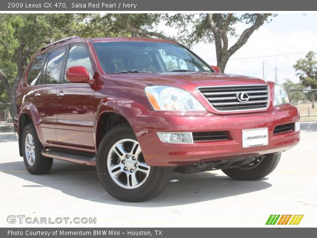 2009 Lexus GX 470 in Salsa Red Pearl