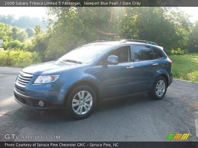 2008 Subaru Tribeca Limited 5 Passenger in Newport Blue Pearl