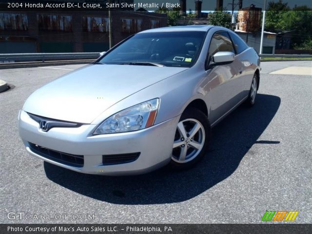 2004 Honda Accord EX-L Coupe in Satin Silver Metallic