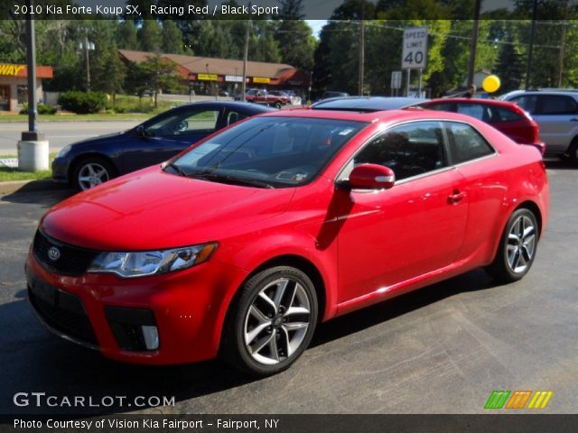 2010 Kia Forte Koup SX in Racing Red