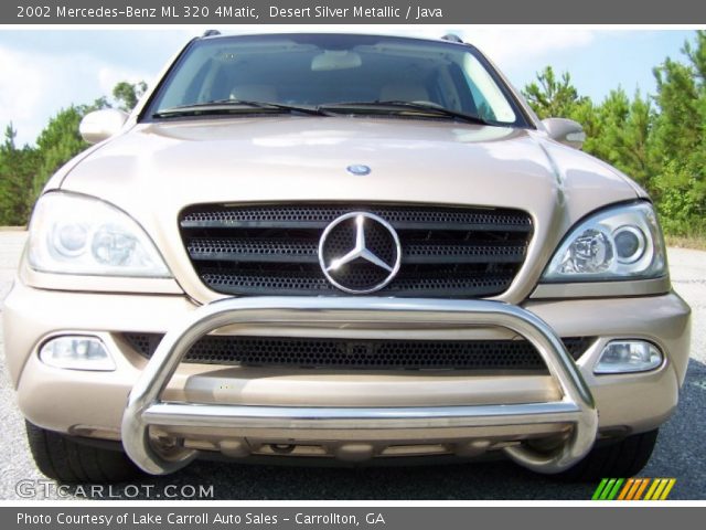 2002 Mercedes-Benz ML 320 4Matic in Desert Silver Metallic