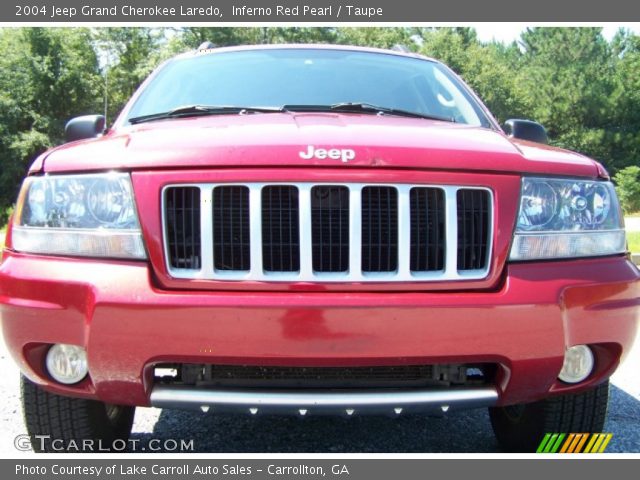 2004 Jeep Grand Cherokee Laredo in Inferno Red Pearl