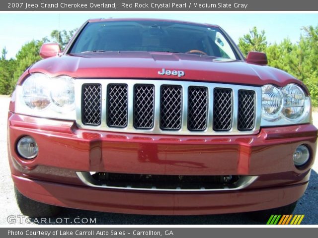 2007 Jeep Grand Cherokee Overland in Red Rock Crystal Pearl