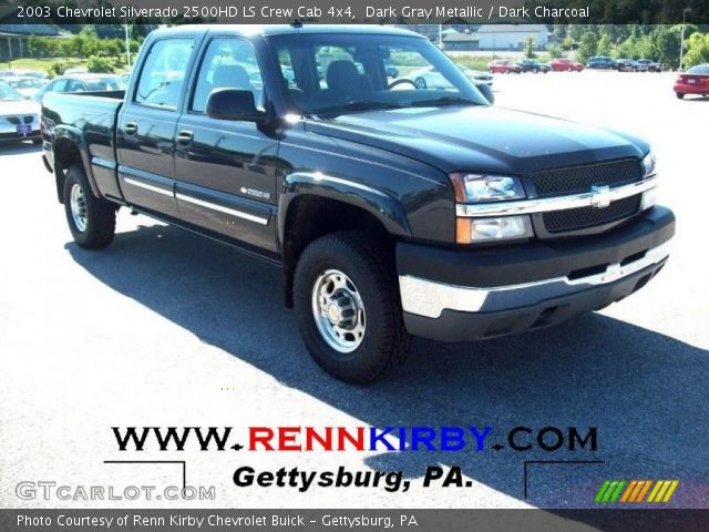 2003 Chevrolet Silverado 2500HD LS Crew Cab 4x4 in Dark Gray Metallic