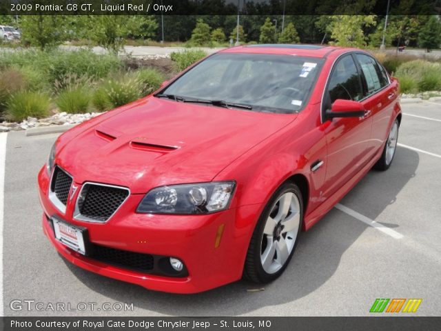 2009 Pontiac G8 GT in Liquid Red