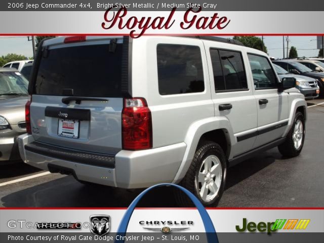 2006 Jeep Commander 4x4 in Bright Silver Metallic