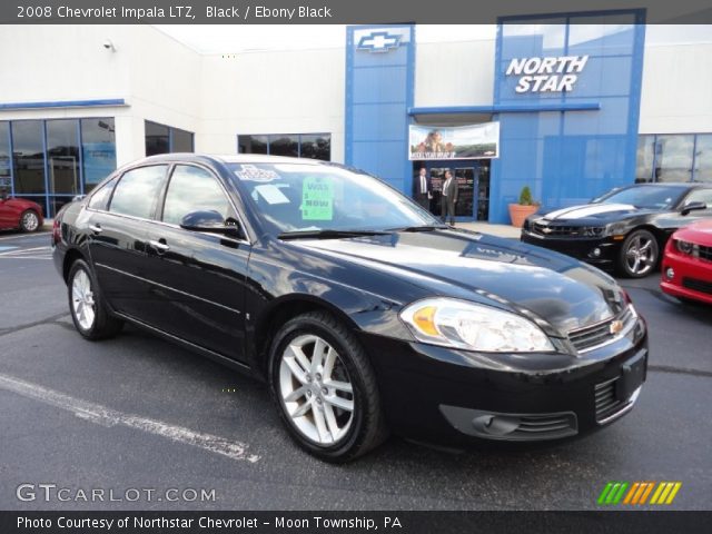2008 Chevrolet Impala LTZ in Black