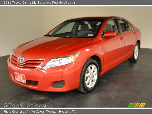 2011 Toyota Camry LE in Barcelona Red Metallic