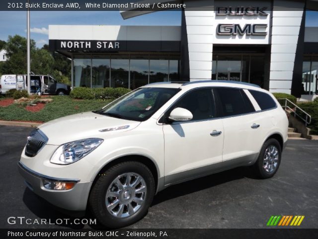 2012 Buick Enclave AWD in White Diamond Tricoat