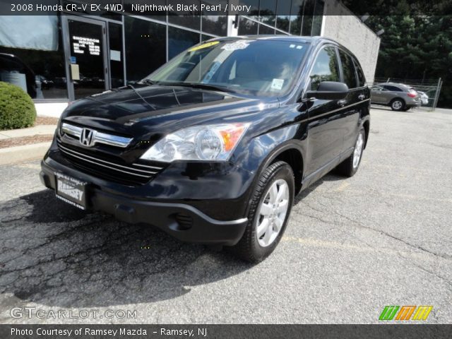 2008 Honda CR-V EX 4WD in Nighthawk Black Pearl