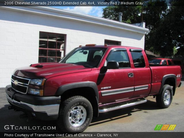 2006 Chevrolet Silverado 2500HD Extended Cab 4x4 in Victory Red