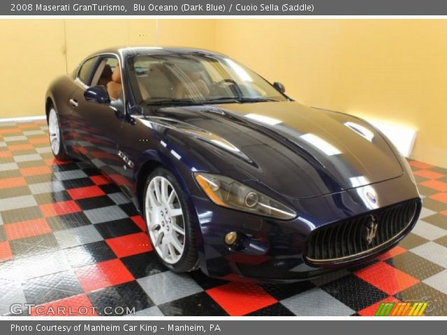 2008 Maserati GranTurismo  in Blu Oceano (Dark Blue)