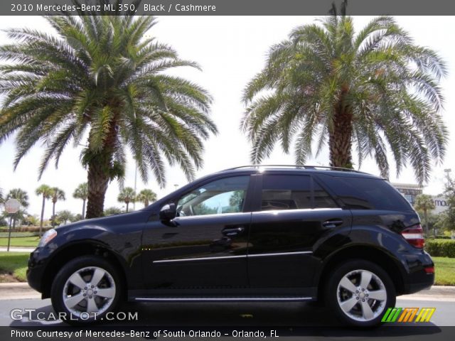 2010 Mercedes-Benz ML 350 in Black