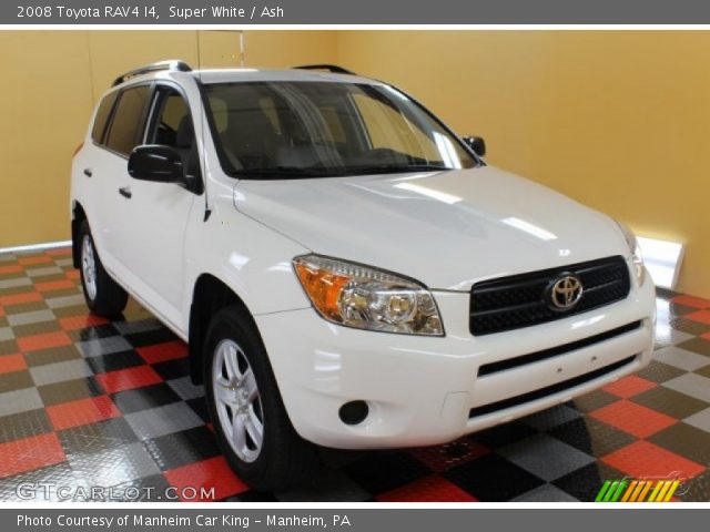 2008 Toyota RAV4 I4 in Super White